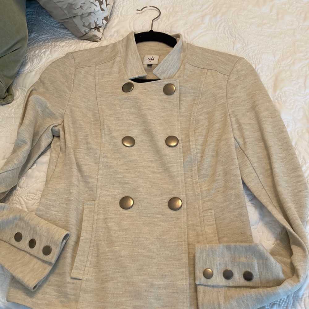 Cabi knit jacket